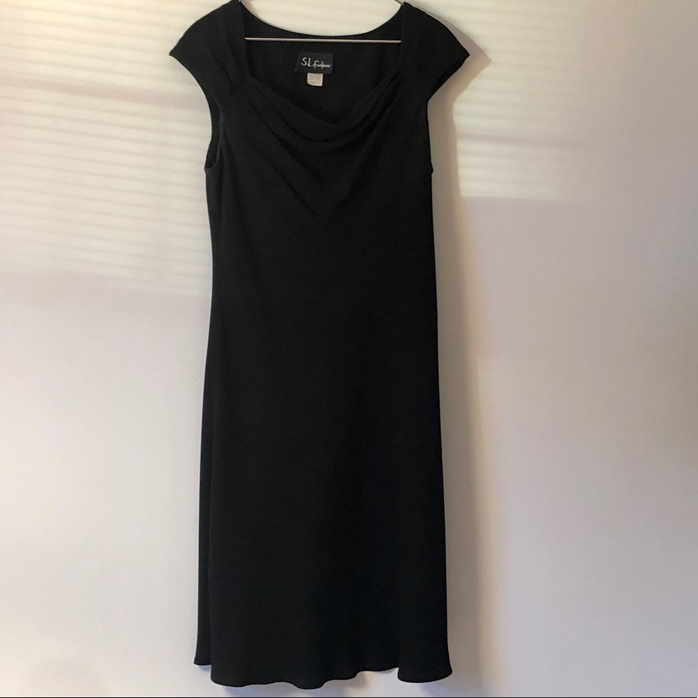 🎀2 for $20🎀 Black Cowl Neck Dress